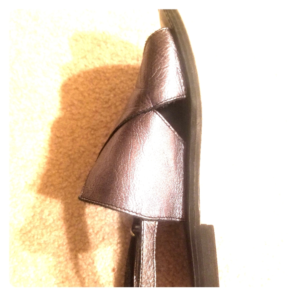 Italian leather Highend flats.
